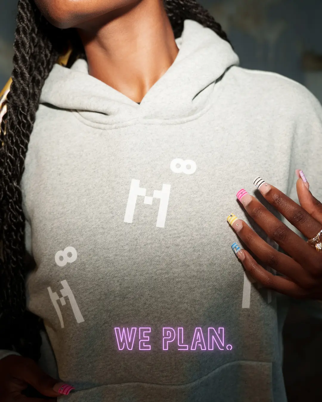 WE PLAN — Muzik and Manifestationz campaign piece