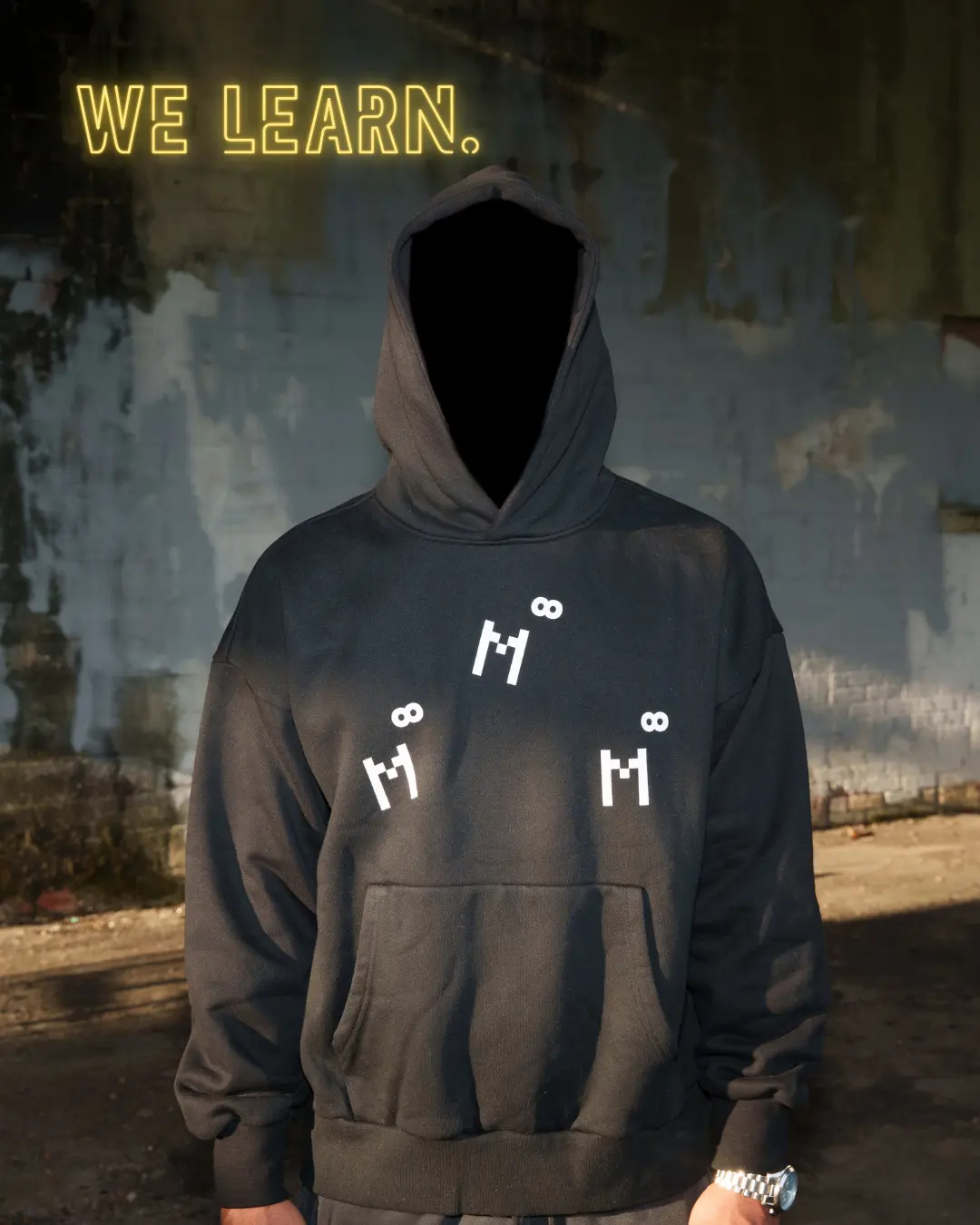 WE LEARN — Muzik and Manifestationz campaign piece